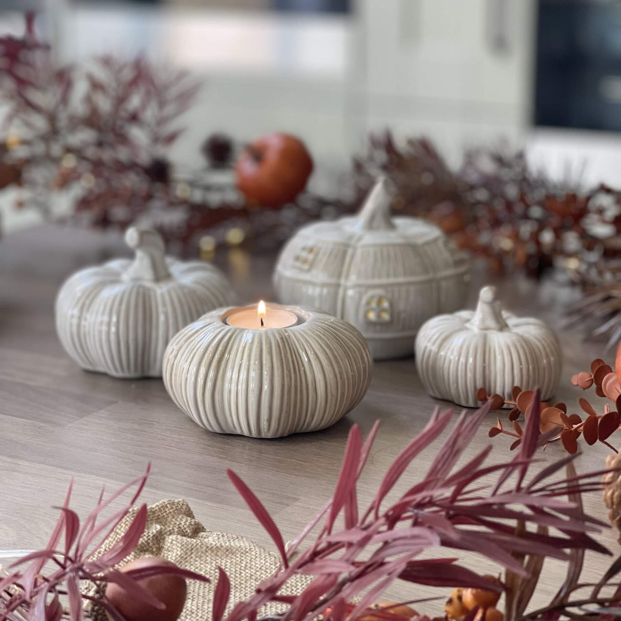 Pumpkin Tealight Holder