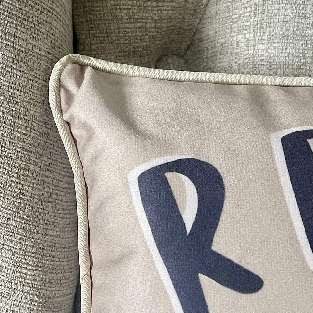 Reserved for the Dog Cushion