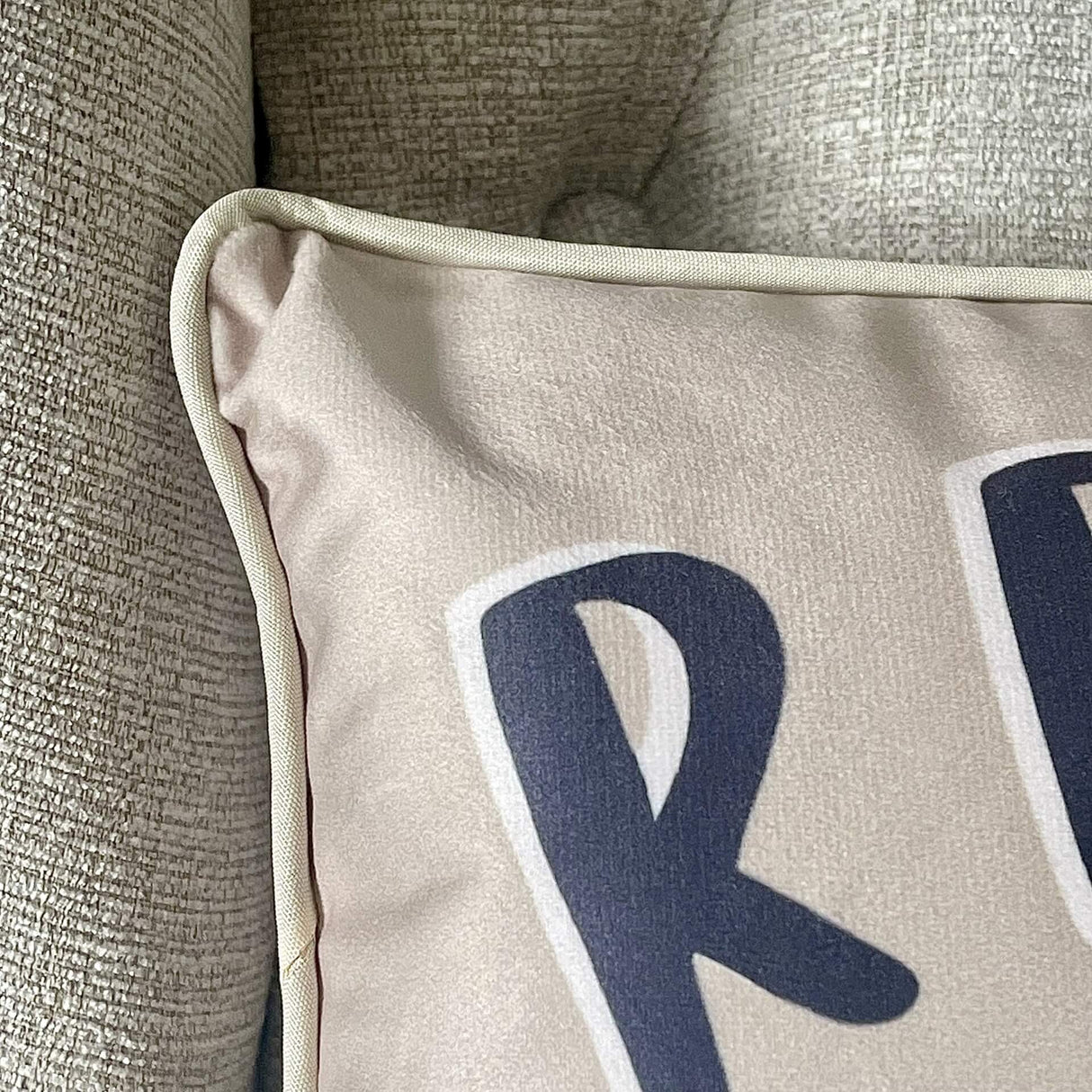 Reserved for the Dog Cushion
