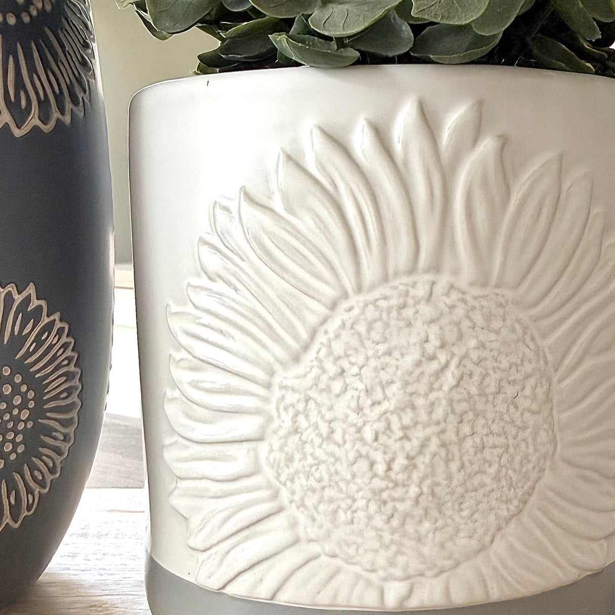 Artisan Flower Large Planter