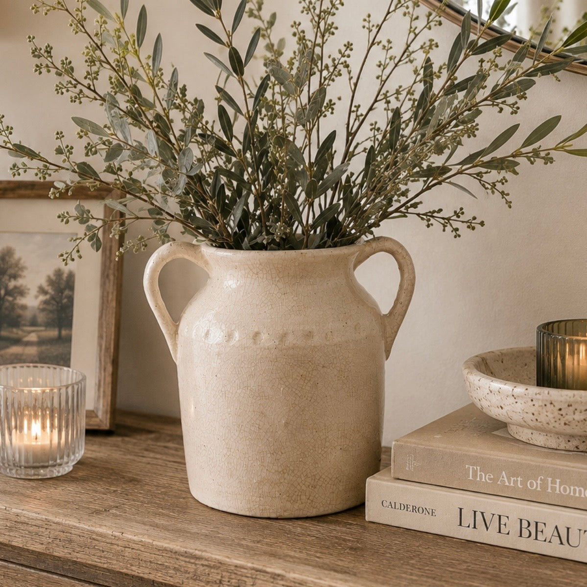 Jolee Vase with Handles | 19cm