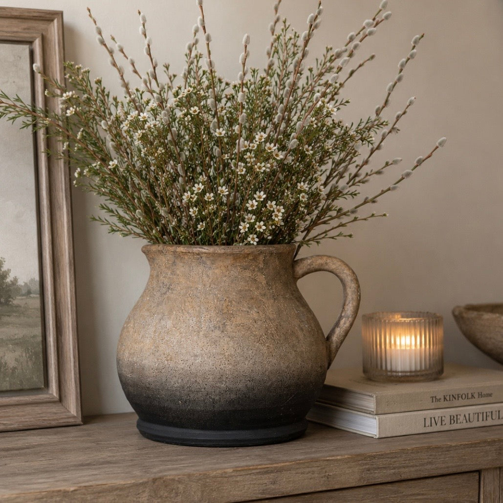 Oti Terracotta Jug | 18cm