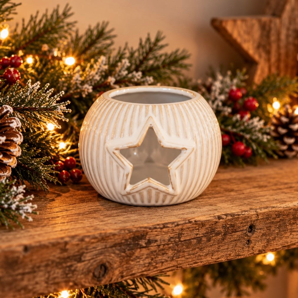 Cut Out Star T-Light Holder