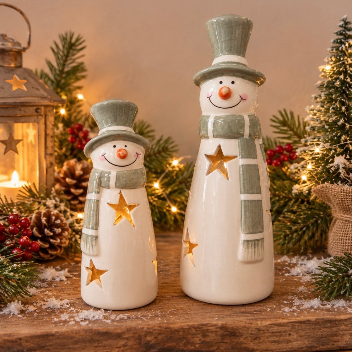 LED Snowman | 17cm