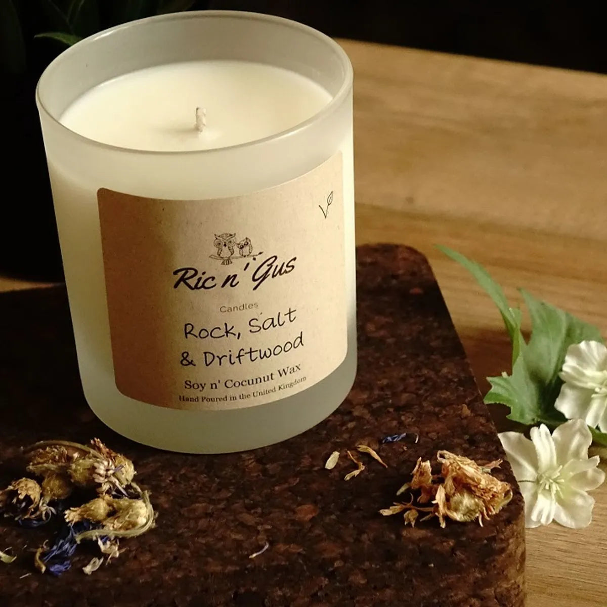 Scented Candle | Rock Salt & Driftwood