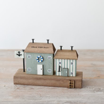 Seas the days Wooden Houses | 15cm