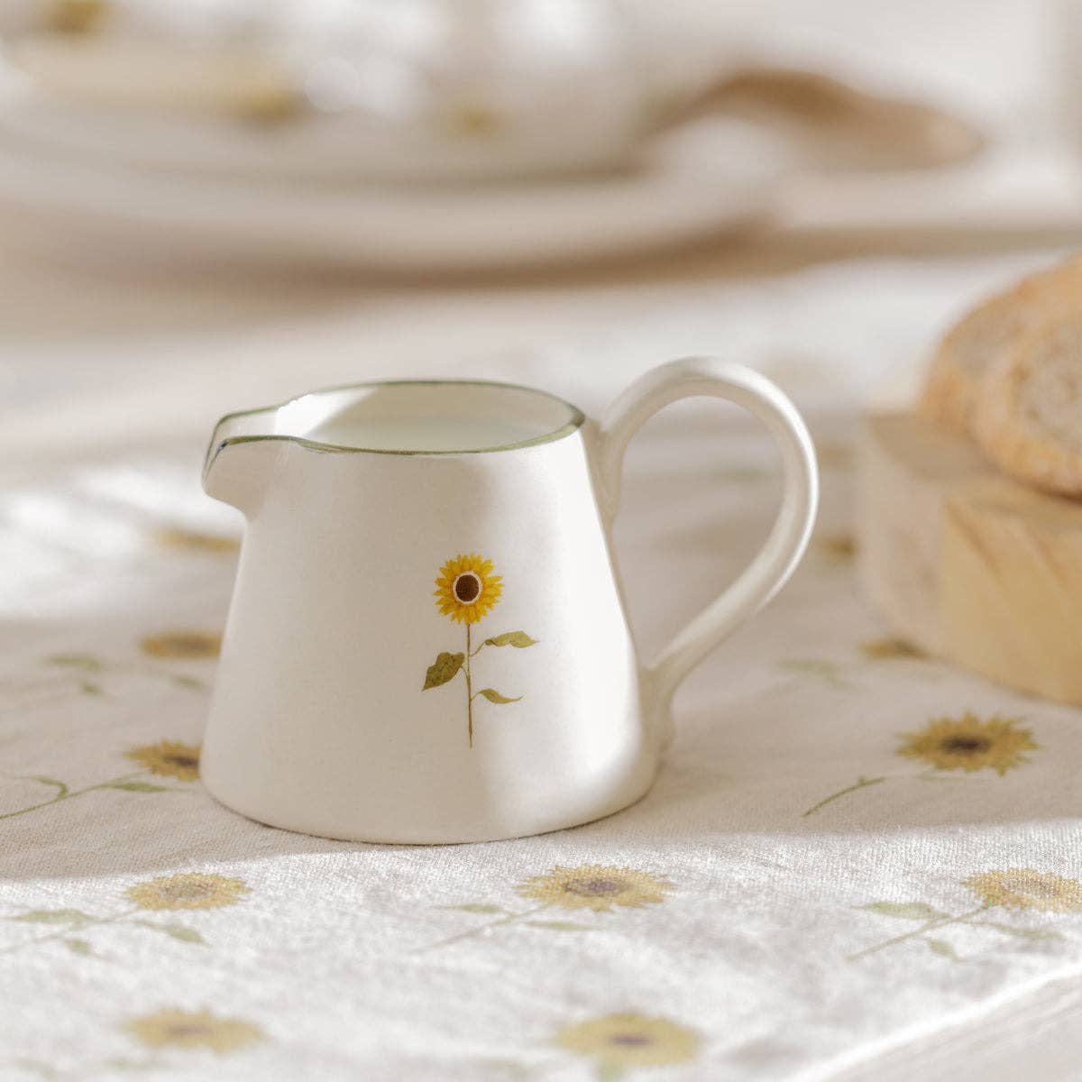 Sunflower Mini Stoneware Jug