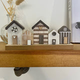 Beach Hut Houses Deco | 18cm