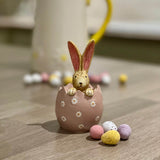 Bunny in Daisy Egg | 10.5cm