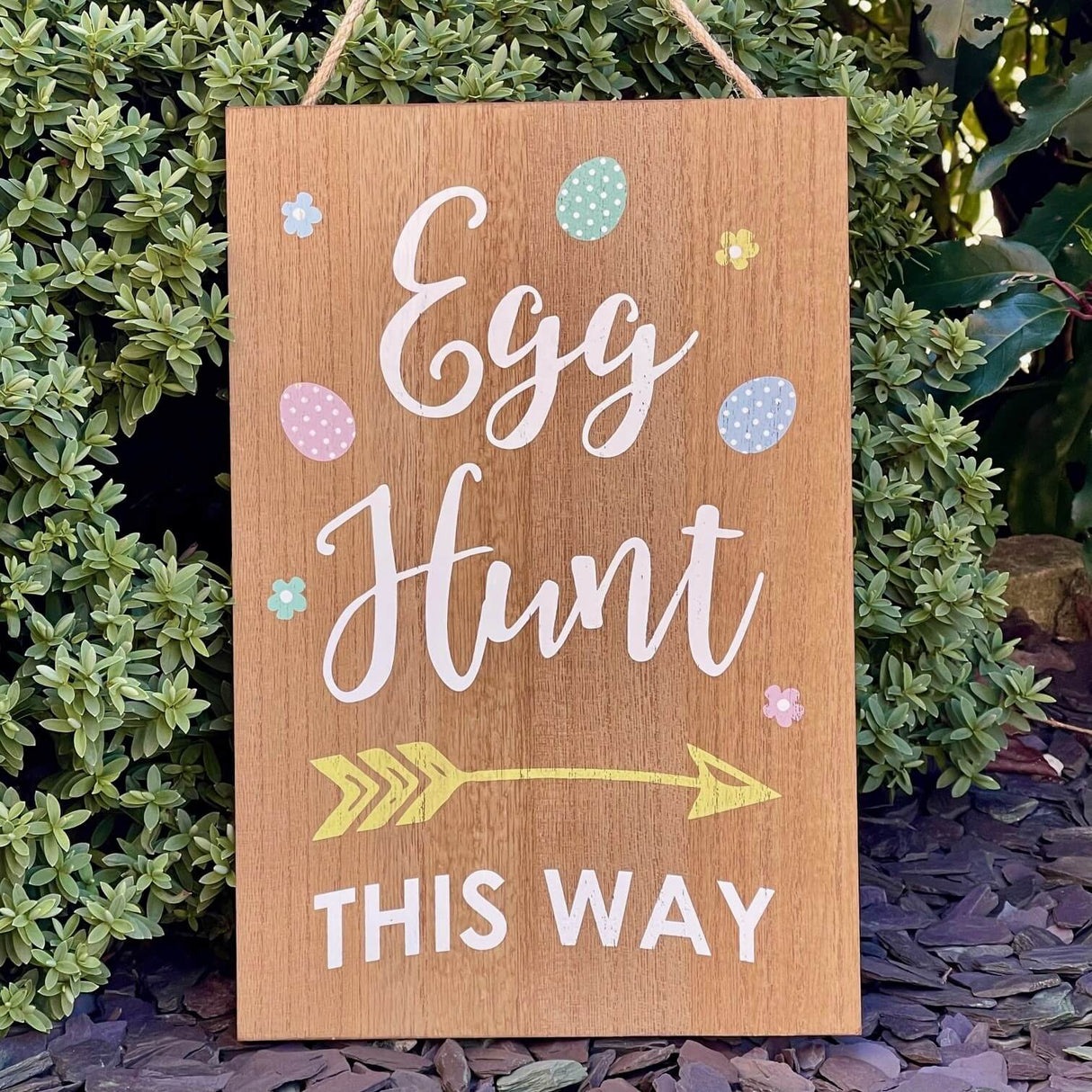 Easter Egg Hunt Hanging Sign