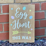 Easter Egg Hunt Hanging Sign