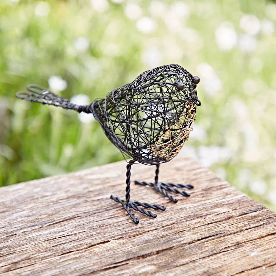 Wire Robin Decorative Ornament | Set of Two