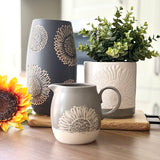 Artisan Flower Large Planter