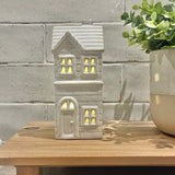 Glazed Ceramic LED Townhouse