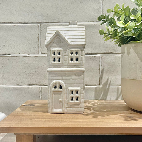 Glazed Ceramic LED Townhouse