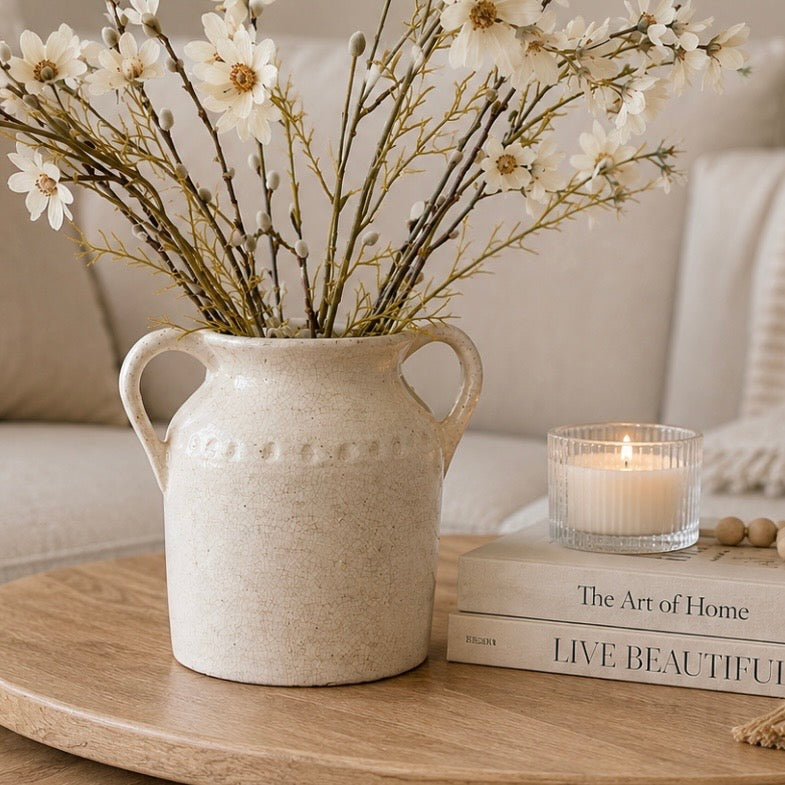 Jolee Vase with Handles | 19cm