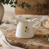 Sunflower Mini Stoneware Jug