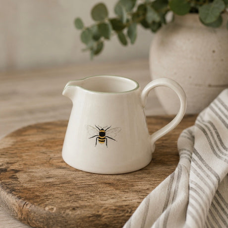 Bee Mini Stoneware Jug