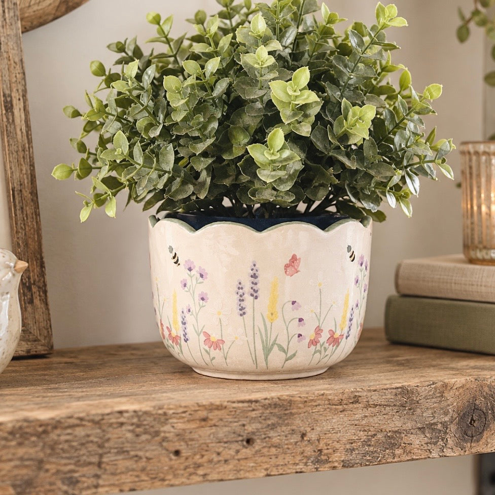 Meadow Floral Planter