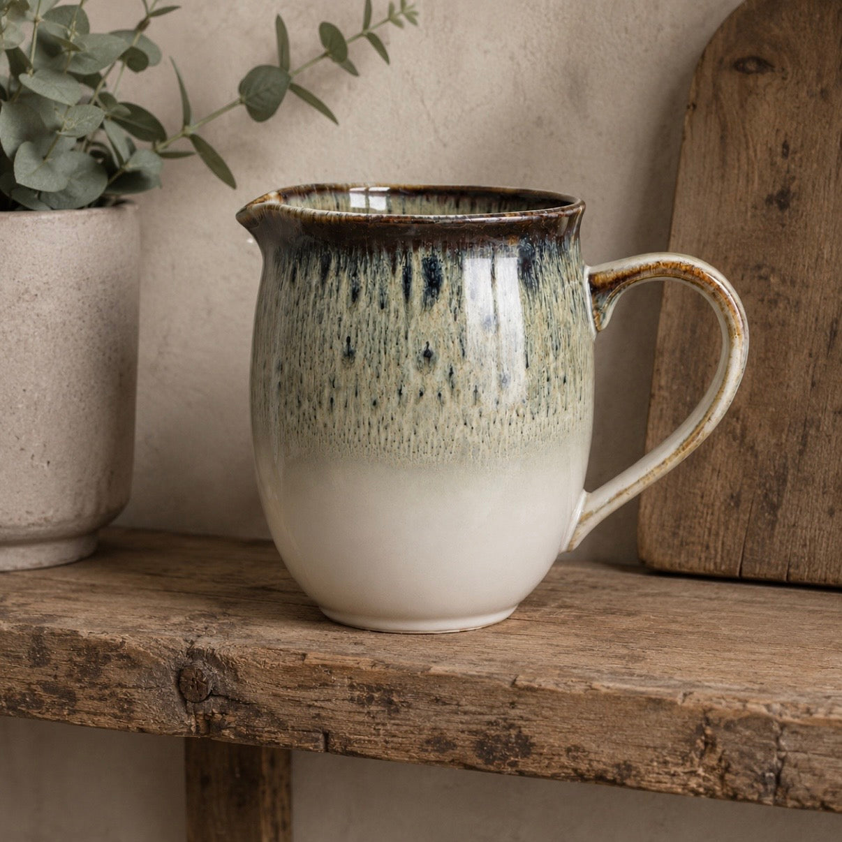 Reactive Glaze Jug | 17cm