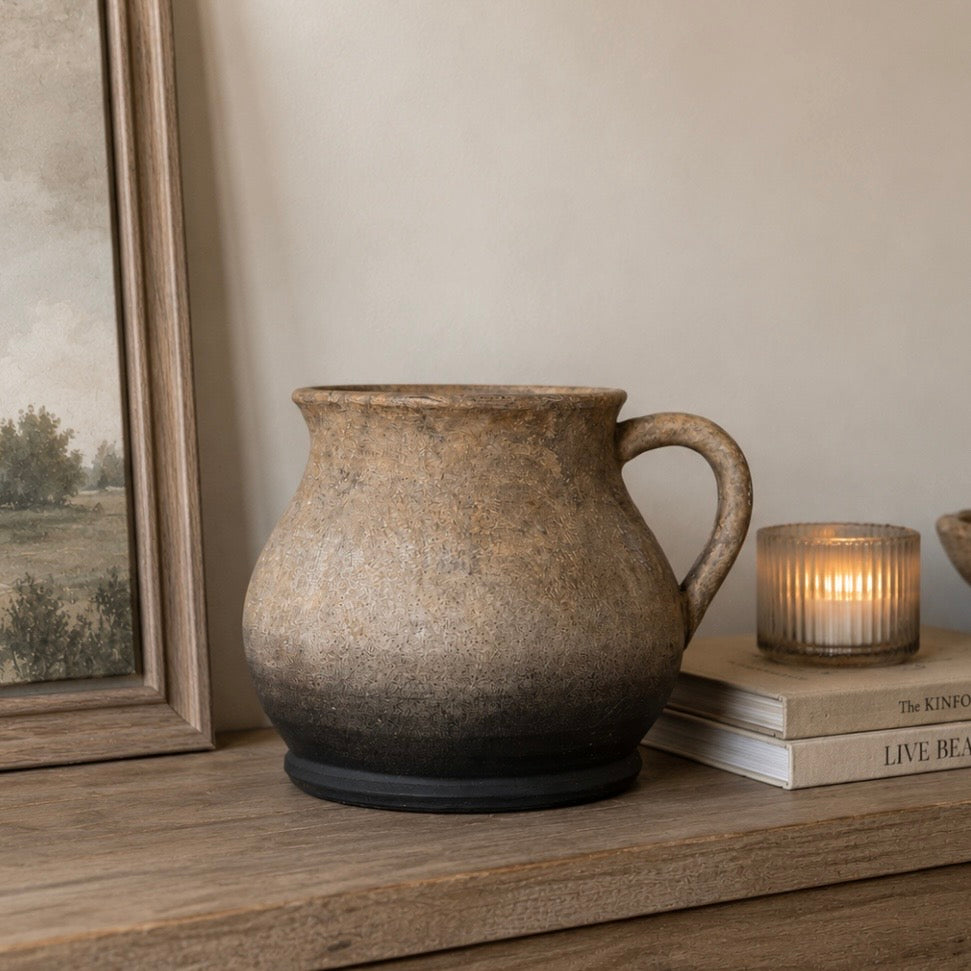 Oti Terracotta Jug | 18cm