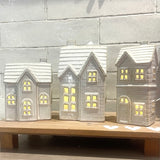 Glazed Ceramic LED House