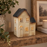 Metallic Tealight House | 15.5cm