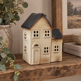 Metallic Tealight House | 15.5cm
