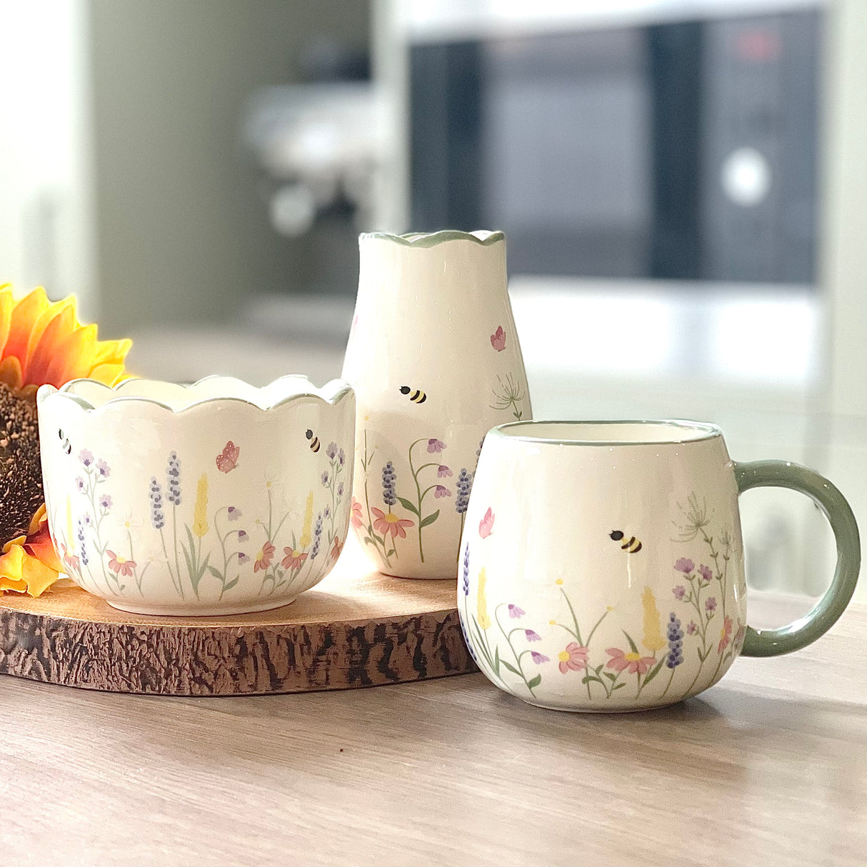 Meadow Floral Planter