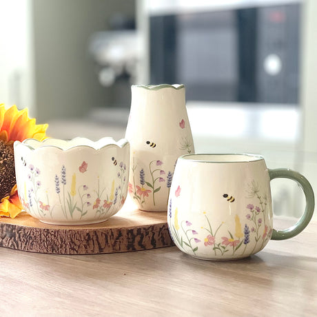 Meadow Floral Planter