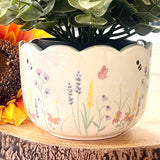 Meadow Floral Planter