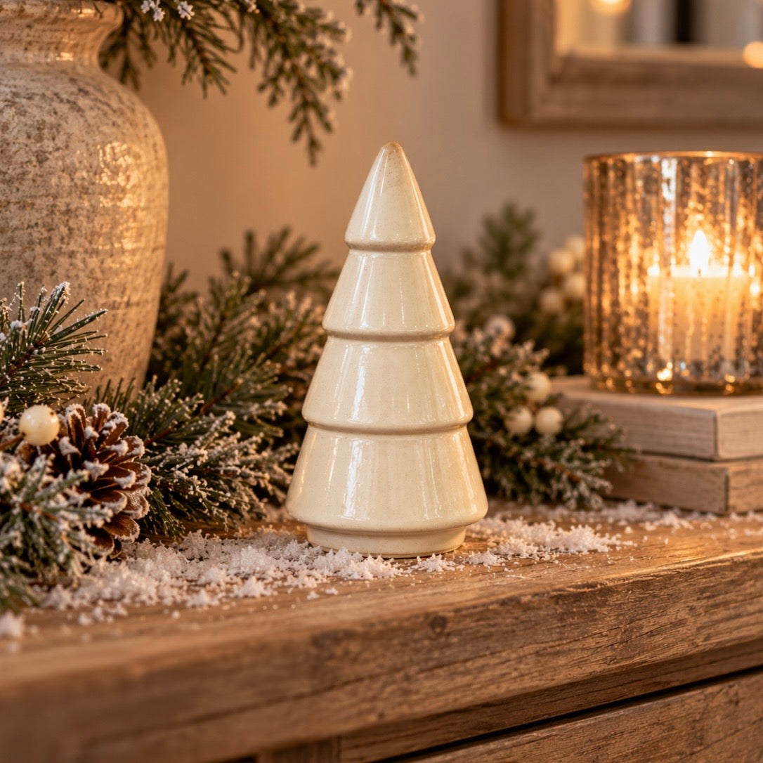 Neutral Christmas Tree | 15cm