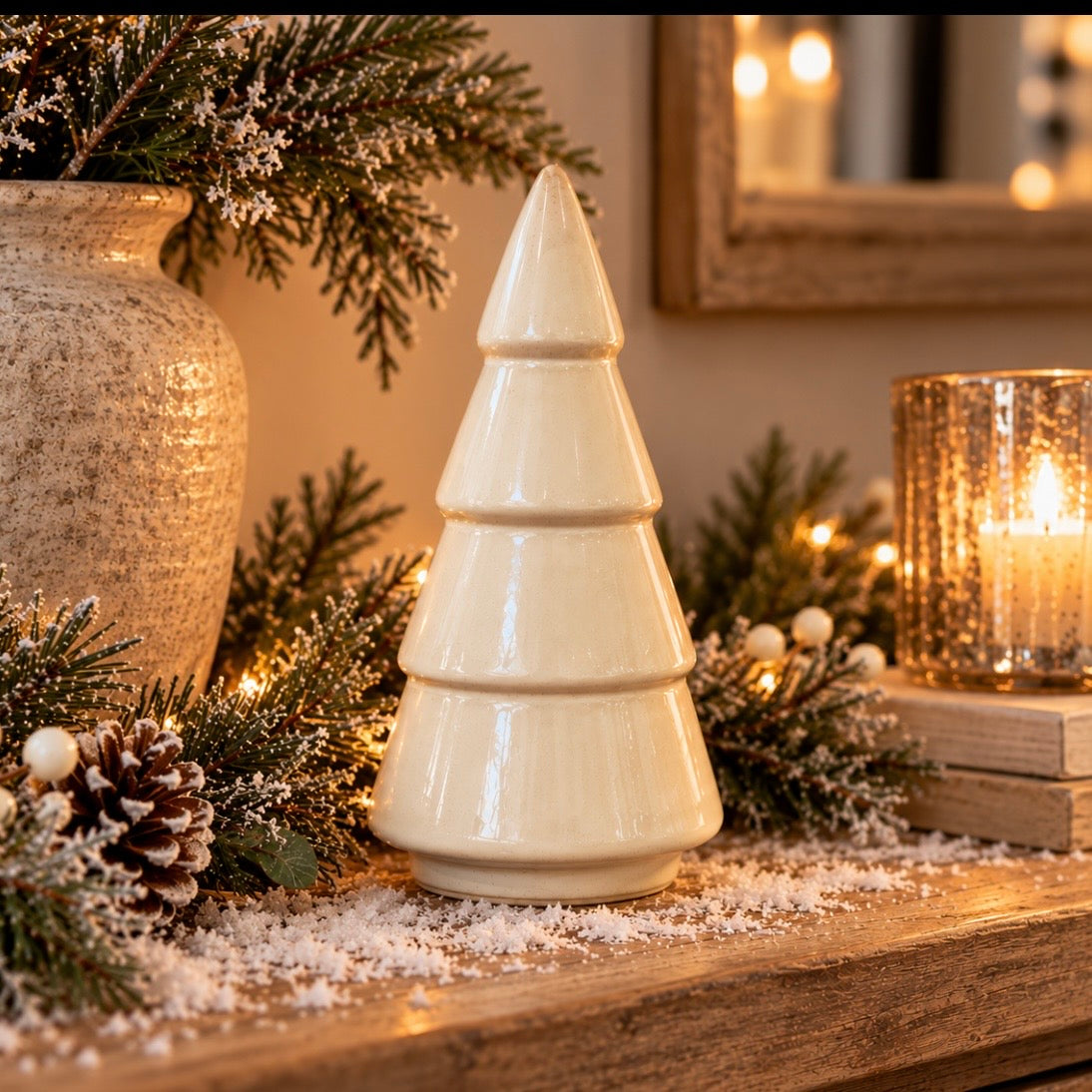 Neutral Christmas Tree | 21.5cm