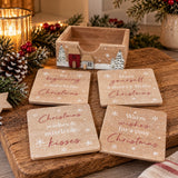 Christmas Coaster Set | Set of 4