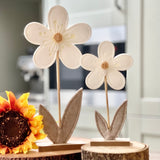 Felt Flower | Cream - 31cm