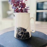 Highland Cow Jug