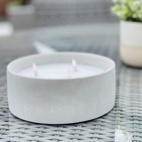 LED Concrete Candle | 20cm