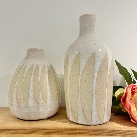 Parasol Patterned Vase | 23cm