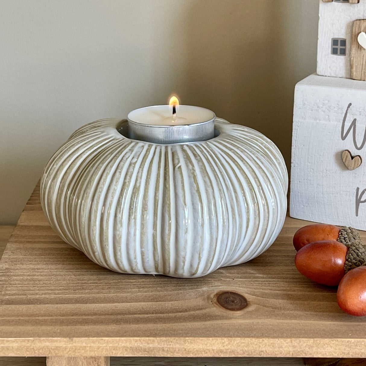 Pumpkin Tealight Holder