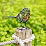 Wire Robin Decorative Ornament | Set of Two