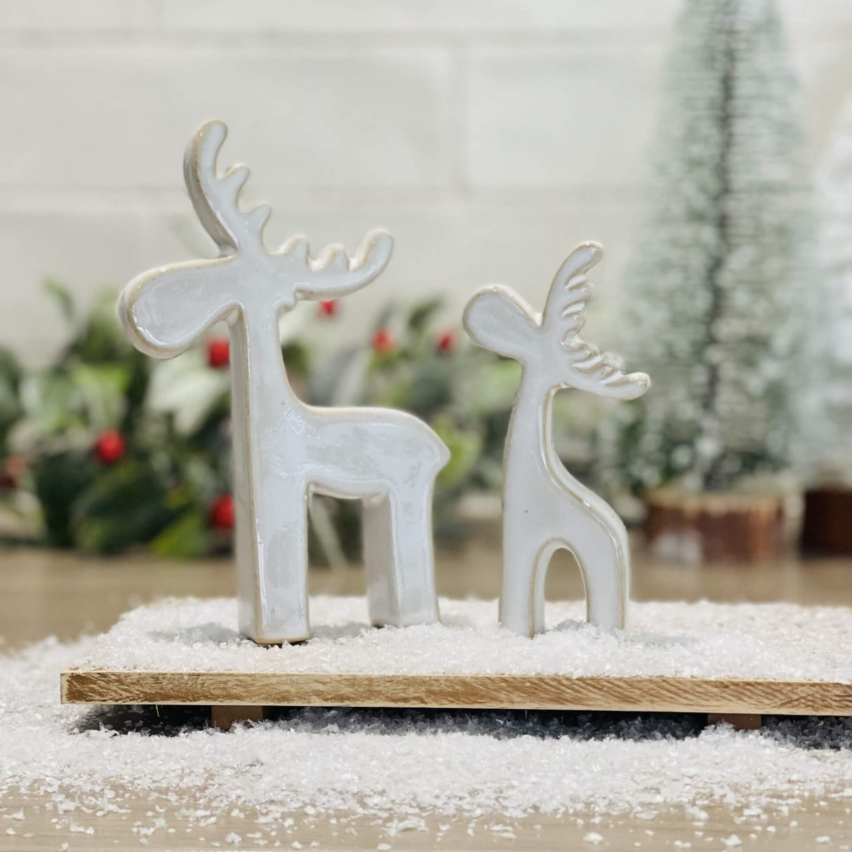 Natural Reindeer Decoration | 11.5cm