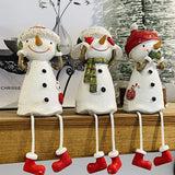 Shelf Sitting Snowmen | 11cm