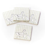 Coaster Set | Sketchy Ducks