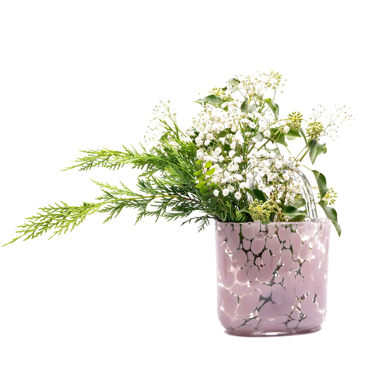 Small Handbag Vase | Blush Pink