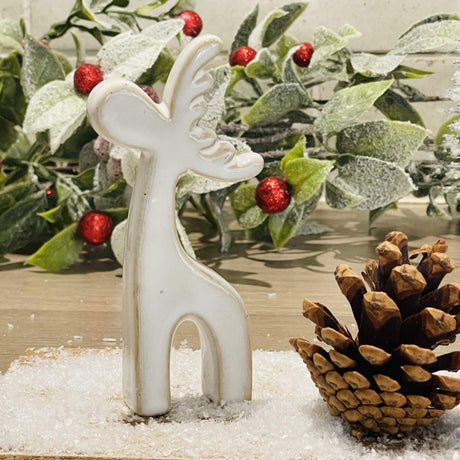 Natural Reindeer Decoration | 11.5cm