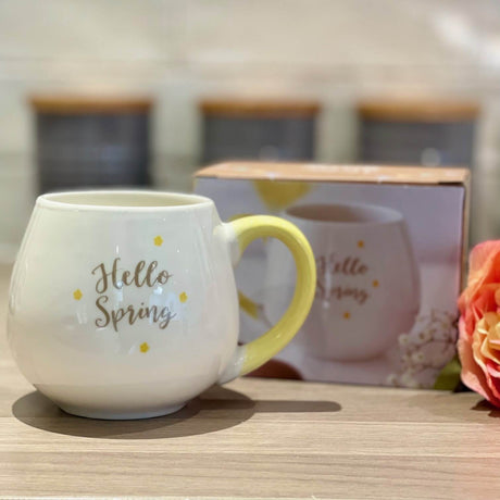 Hello Spring Rounded Mug