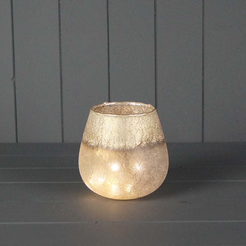 Glass Tealight Holder | 13cm