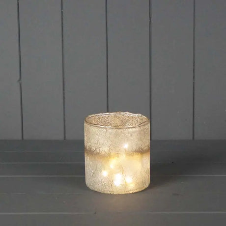 Glass Tealight Holder | 10cm