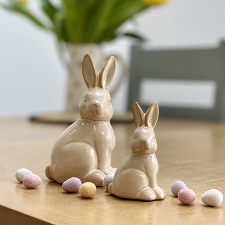 Natural Bunny Ornament | 9cm