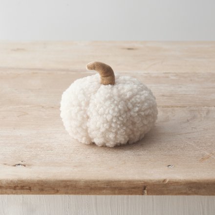 White Sherpa Pumpkin | 11cm